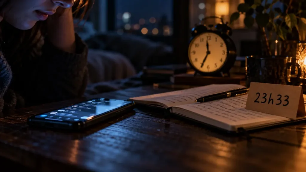 Signification de 23h33 : écouter son intuition sans y voir une prédiction